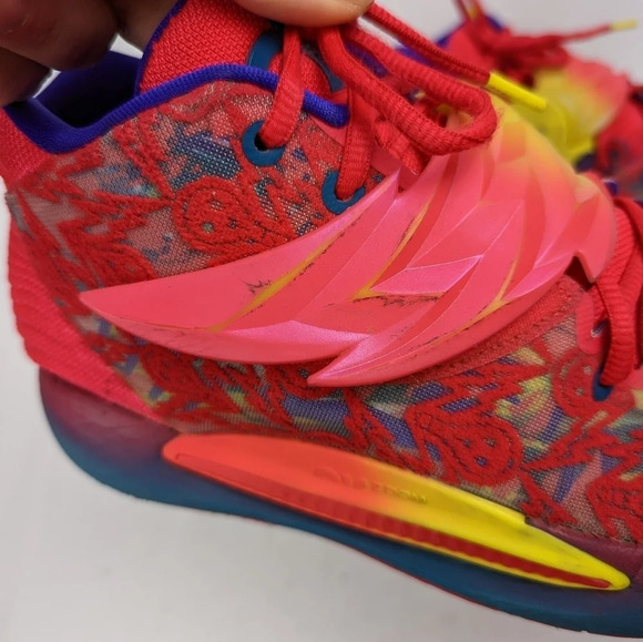 Nike KD14 Ron English 3 Light Cult Crypto Club Shoes DO6903-600 Size 8.5 Durant - Picture 15 of 16